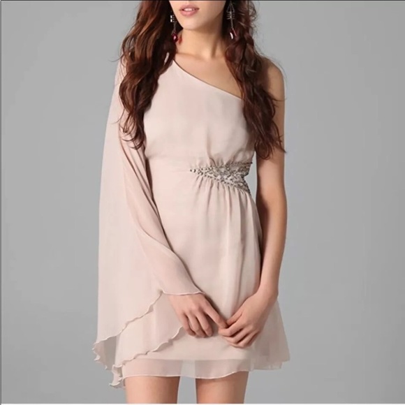 Free People Beige Dancing Moonlight Formal/Semi Formal Beaded/Jeweled Dress| EUC - Picture 3 of 10